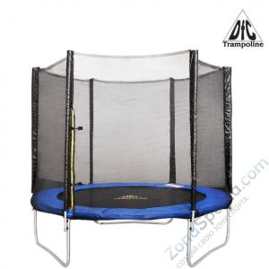 Батут DFC Trampoline Fitness с сеткой 12FT-TR-E