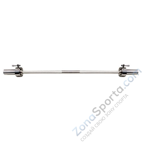 Гриф MB Barbell MB-BarM50-1250L прямой, втулка 50 мм