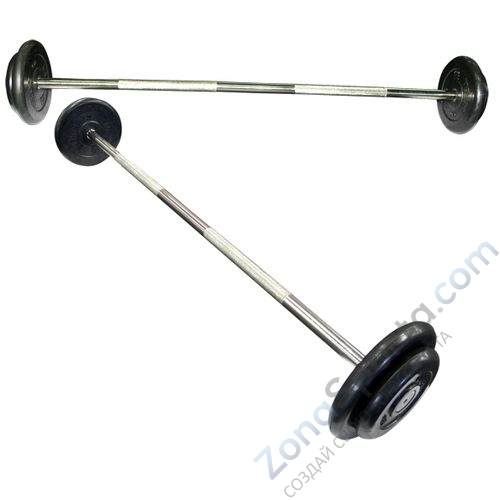 Штанга MB Barbell MB-BarMW-B10 женская неразборная