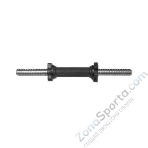 Гриф MB Barbell MB-BarM30-370В для гантели, втулка 30 мм