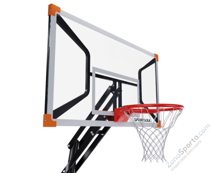 Баскетбольная мобильная стойка DFC Sportsoul 137х84х0,3 см Баскетбольная мобильная стойка DFC Sportsoul 137х84х0,3 см