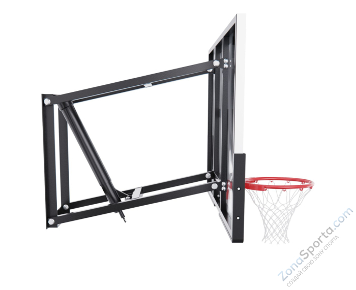 Баскетбольный щит DFC со съёмным регулятором высоты, стекло 6 мм, 136 х 80 см Баскетбольный щит DFC со съёмным регулятором высоты, стекло 6 мм, 136 х 80 см