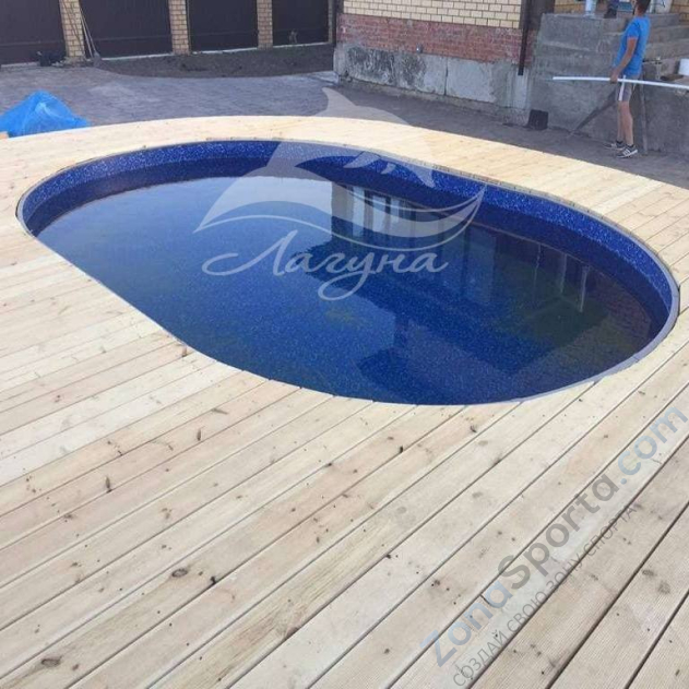 Бассейн Лагуна ТМ565 овальный 5 х 2,5 х 1,25 м
