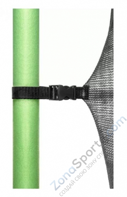 Батут Alpin inside 3,12м с защитной сеткой и лестницей