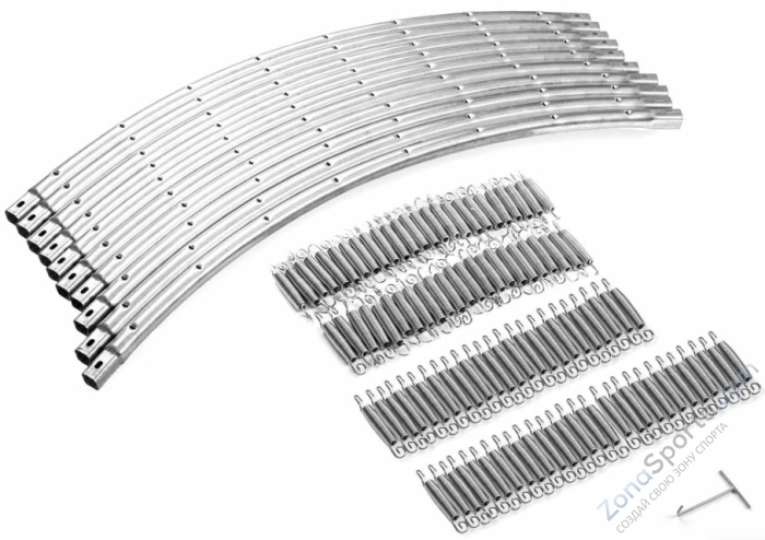 Батут Atlas Sport 435 см (14ft) Pro (усиленные опоры) Blue Батут Atlas Sport 435 см (14ft) Pro (усиленные опоры) Blue