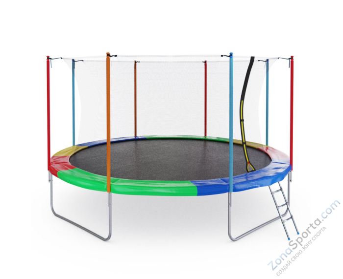 Батут DFC Femmto 14ft разноцветный Батут DFC Femmto 14ft разноцветный