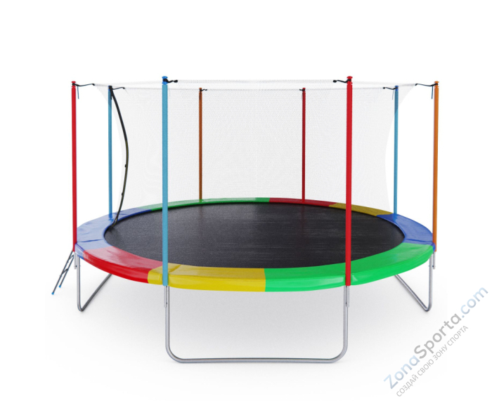 Батут DFC Femmto 14ft разноцветный Батут DFC Femmto 14ft разноцветный