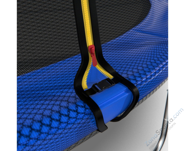 Батут DFC Trampoline Fitness с сеткой 16ft Синий Батут DFC Trampoline Fitness с сеткой 16ft Синий