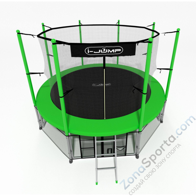 Батут i-Jump Classic 16ft green Батут i-Jump Classic 16ft green