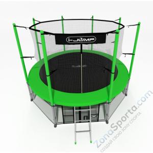 Батут i-Jump Classic 8ft green