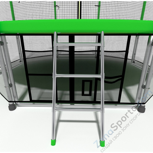 Батут i-Jump Basket 14ft green