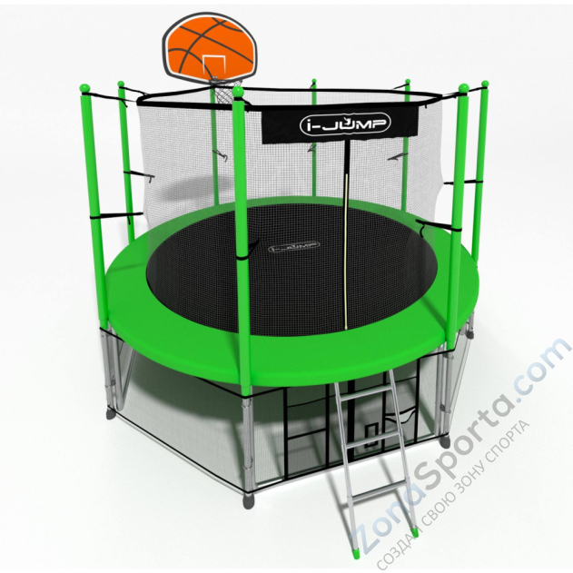 Батут i-Jump Basket 16ft green Батут i-Jump Basket 16ft green
