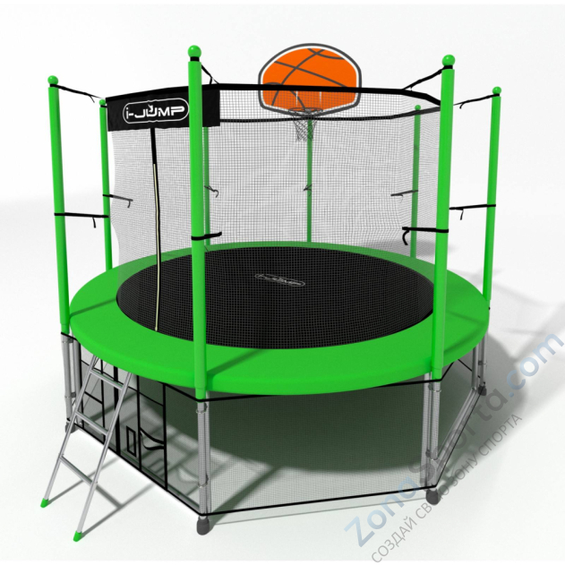 Батут i-Jump Basket 16ft green Батут i-Jump Basket 16ft green