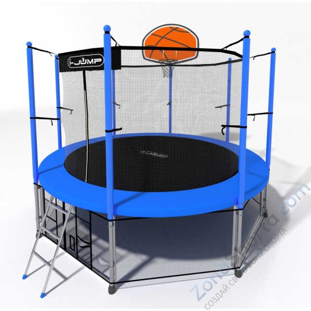 Батут i-Jump Basket 8ft blue Батут i-Jump Basket 8ft blue