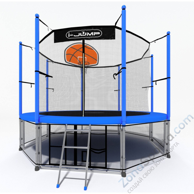 Батут i-Jump Basket 8ft blue Батут i-Jump Basket 8ft blue