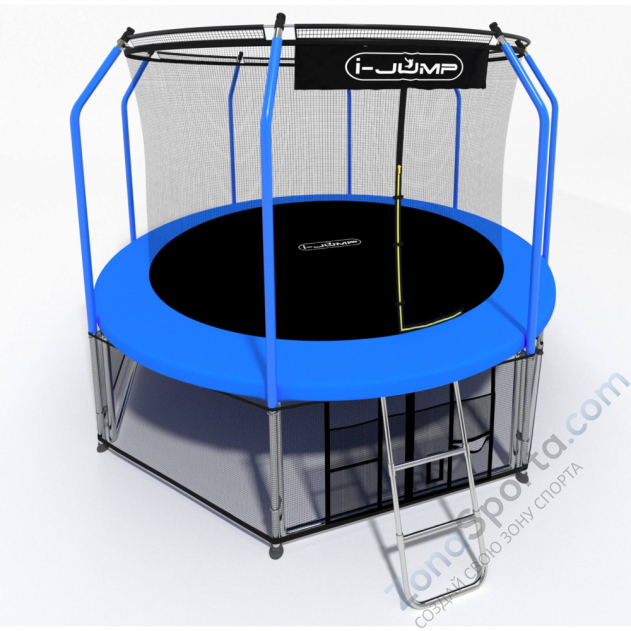 Батут i-Jump Elegant 14ft blue Батут i-Jump Elegant 14ft blue