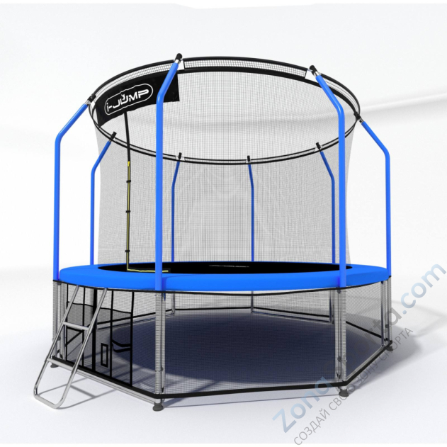 Батут i-Jump Elegant 14ft blue Батут i-Jump Elegant 14ft blue