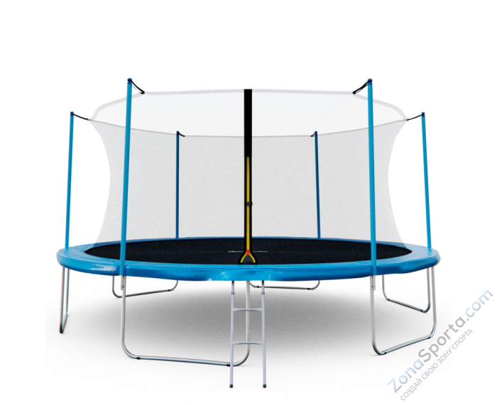 Батут каркасный с сеткой DFC Kondition 16 ft с лестницей Батут каркасный с сеткой DFC Kondition 16 ft с лестницей