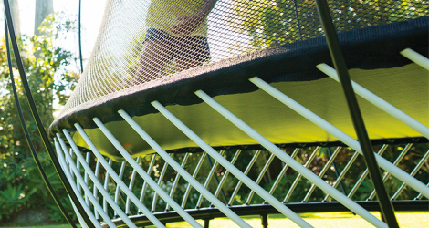 Батут квадратный Springfree S72