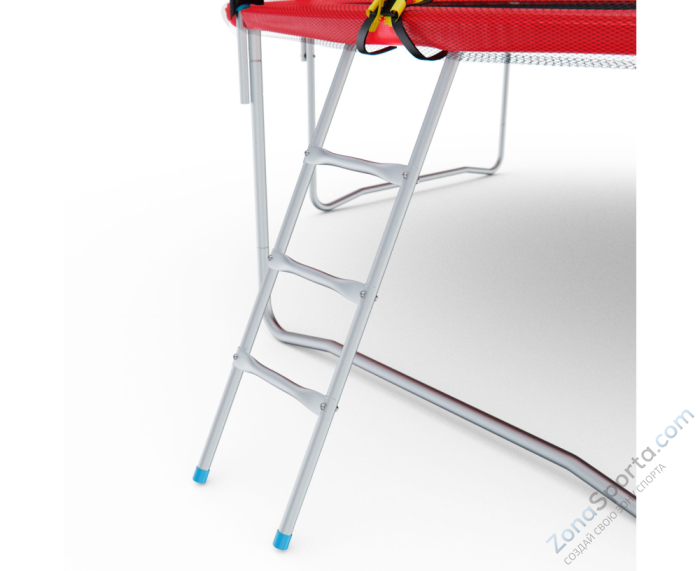 Батут с сеткой DFC Pelpo 12ft с лестницей, Red Батут с сеткой DFC Pelpo 12ft с лестницей, Red
