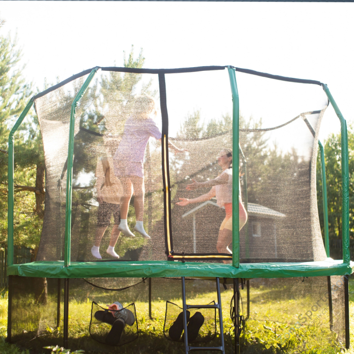 Батут с защитной сеткой KedaJump Jumpinator 14FT Батут с защитной сеткой KedaJump Jumpinator 14FT