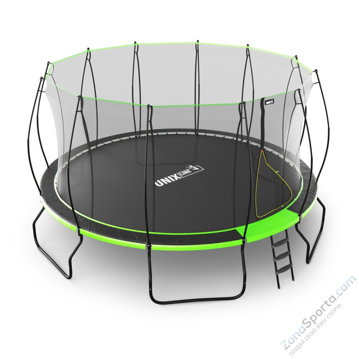 Батут Unix Line 16 ft UFO Green Батут Unix Line 16 ft UFO Green