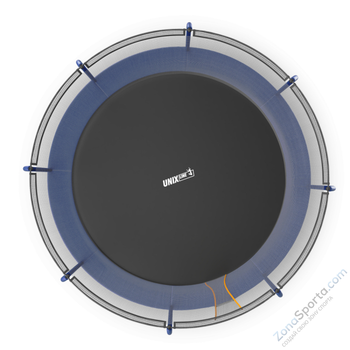 Батут Unix Line Supreme Basic 14 ft (blue) Батут Unix Line Supreme Basic 14 ft (blue)