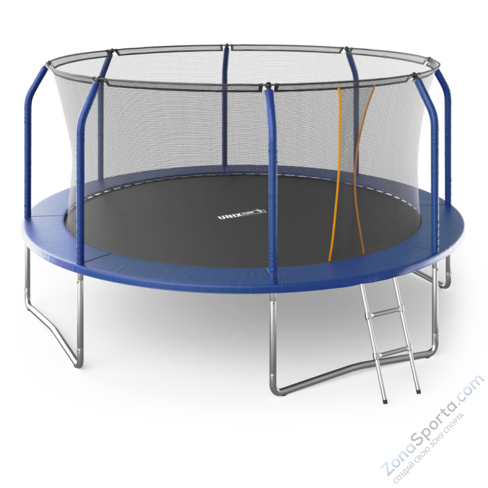 Батут Unix Line Supreme Basic 14 ft (blue) Батут Unix Line Supreme Basic 14 ft (blue)