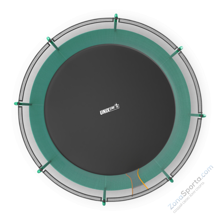 Батут Unix Line Supreme Basic 14 ft (green) Батут Unix Line Supreme Basic 14 ft (green)