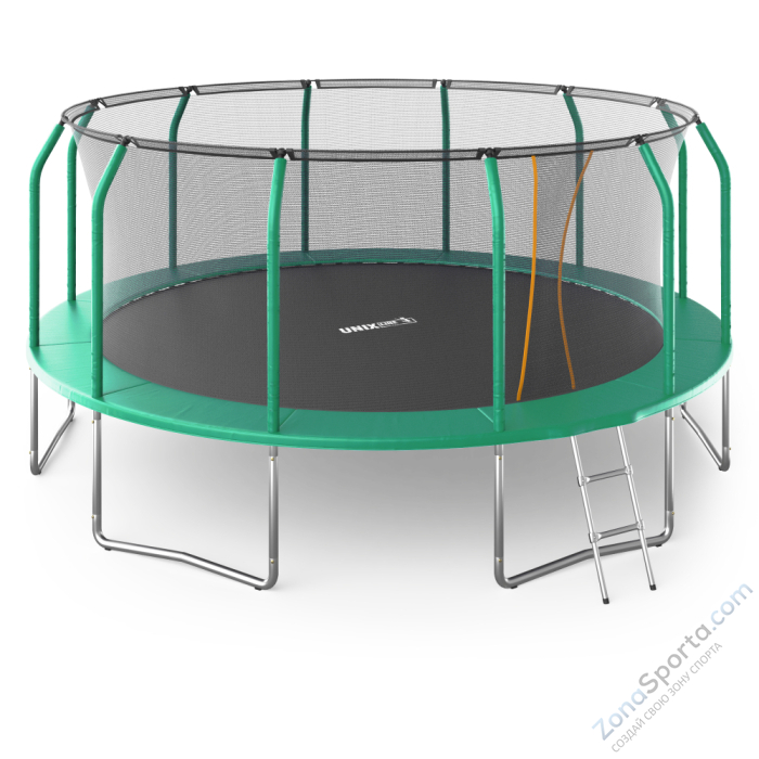 Батут Unix Line Supreme Basic 16 ft (green) Батут Unix Line Supreme Basic 16 ft (green)