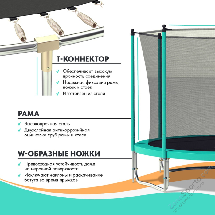 Батут Wallaby Jampy 12 FT Батут Wallaby Jampy 12 FT
