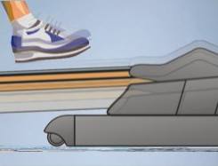 Беговая дорожка AMF 8643 Беговая дорожка AMF 8643