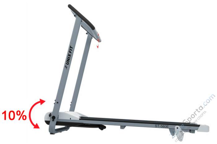 Беговая дорожка Unix Fit ST-560E White Беговая дорожка Unix Fit ST-560E White