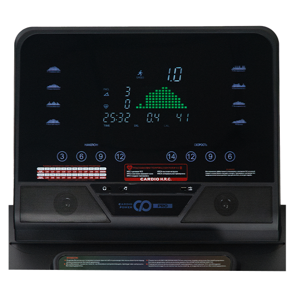 Обновленная беговая дорожка CardioPower Pro CT200 New Обновленная беговая дорожка CardioPower Pro CT200 New