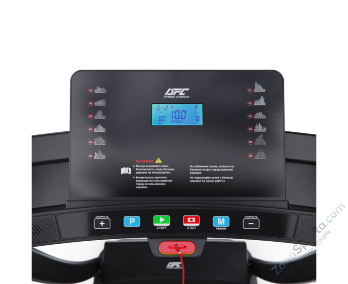 Беговая дорожка DFC Blues T-113 черная Беговая дорожка DFC Blues T-113 черная