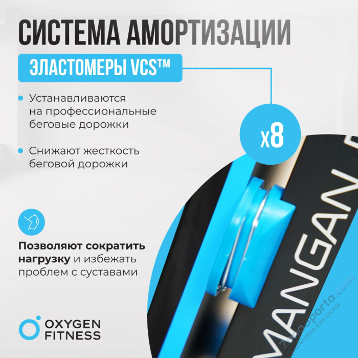 Беговая дорожка домашняя Oxygen Fitness Mangan B Беговая дорожка домашняя Oxygen Fitness Mangan B