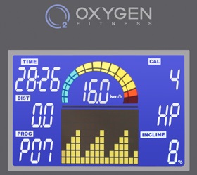 Беговая дорожка Oxygen Plasma III LC HRC Беговая дорожка Oxygen Plasma III LC HRC