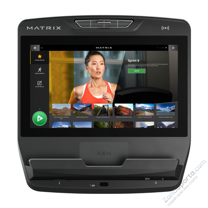 Беговая дорожка Matrix Performance с консолью Touch XL Base Беговая дорожка Matrix Performance с консолью Touch XL Base