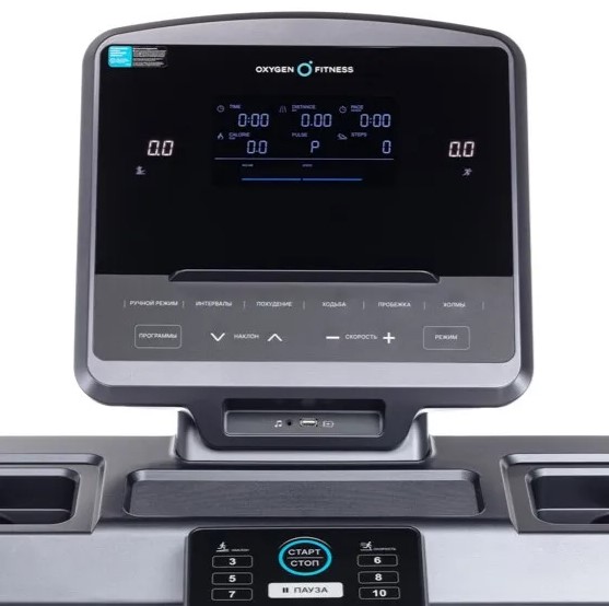 Беговая дорожка полукоммерческая Oxygen Fitness Cobalt LCD PRO Беговая дорожка полукоммерческая Oxygen Fitness Cobalt LCD PRO