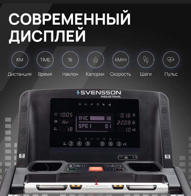 Беговая дорожка профессиональная Svensson Industrial Techart Беговая дорожка профессиональная Svensson Industrial Techart