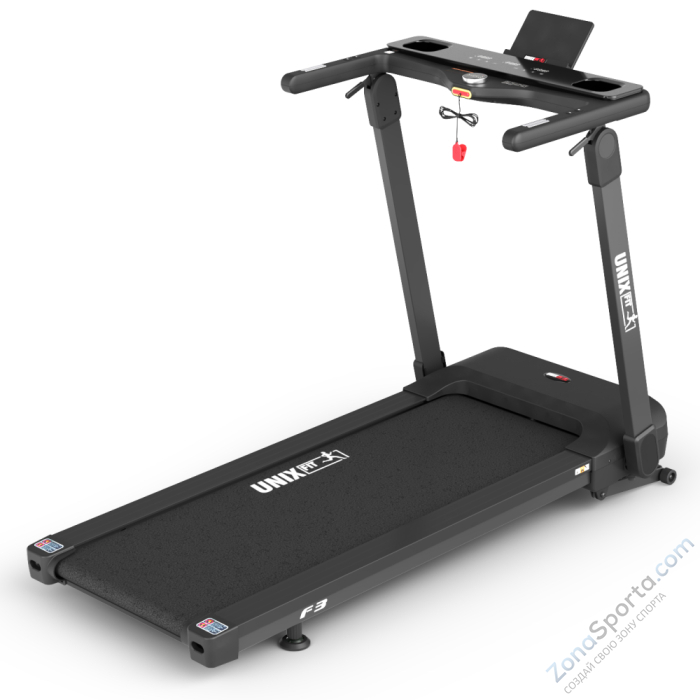 Беговая дорожка Unix Fit Hi-tech F3 Plus Space Grey Беговая дорожка Unix Fit Hi-tech F3 Plus Space Grey