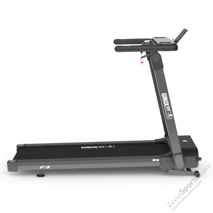 Беговая дорожка Unix Fit Hi-tech F3 Plus Space Grey Беговая дорожка Unix Fit Hi-tech F3 Plus Space Grey