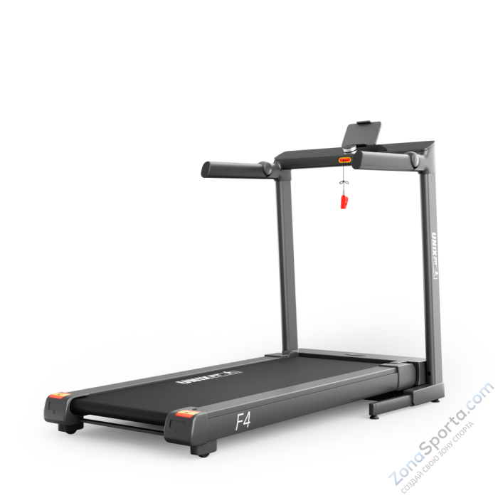 Беговая дорожка Unix Fit Hi-tech F4 Space Grey Беговая дорожка Unix Fit Hi-tech F4 Space Grey