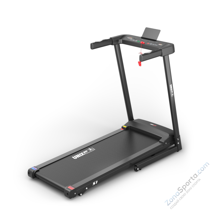 Беговая дорожка Unix Fit Hi-tech S1 Black Беговая дорожка Unix Fit Hi-tech S1 Black