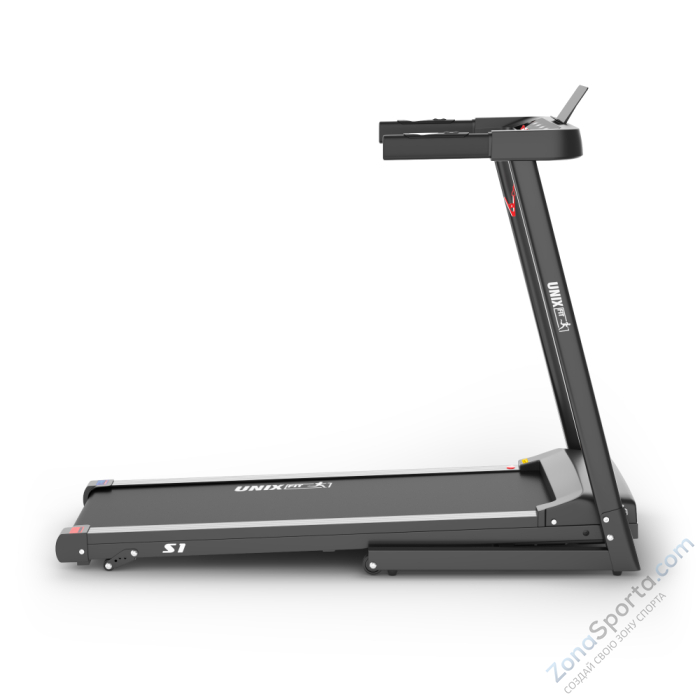 Беговая дорожка Unix Fit Hi-tech S1 Black Беговая дорожка Unix Fit Hi-tech S1 Black