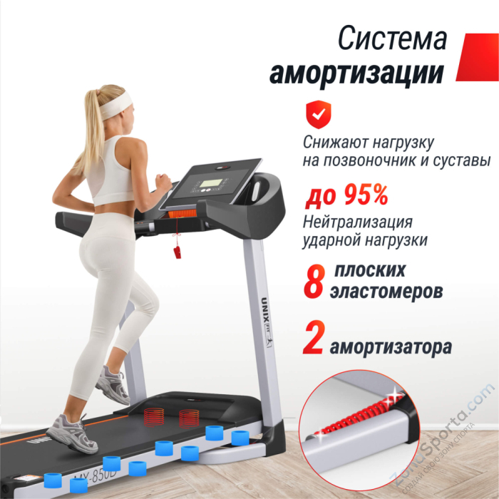 Беговая дорожка Unix Fit MX-850D Беговая дорожка Unix Fit MX-850D