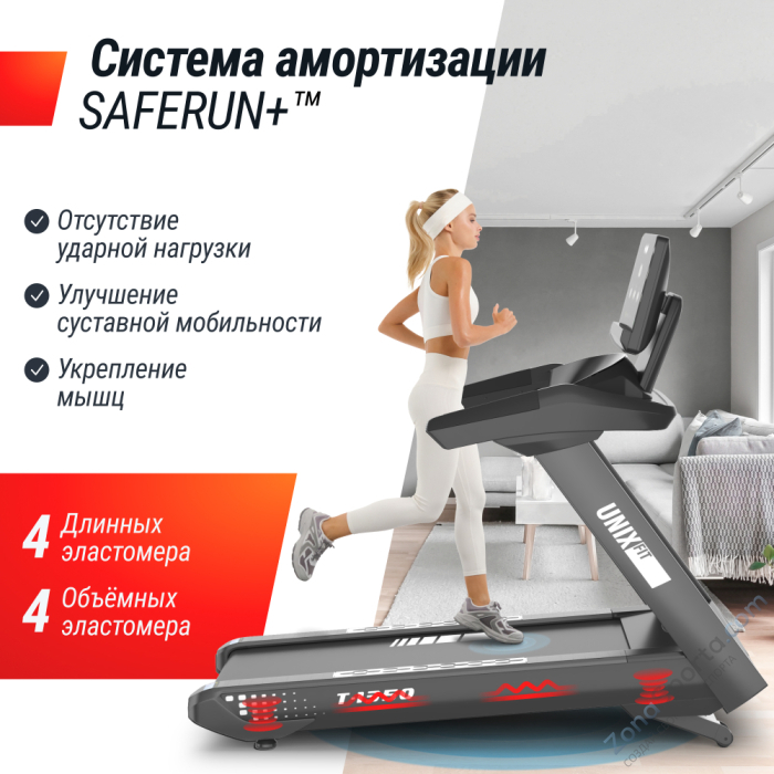 Беговая дорожка Unix Fit T-1350 Pro (LED) Беговая дорожка Unix Fit T-1350 Pro (LED)