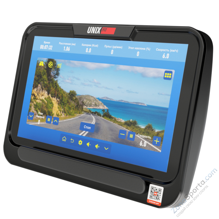 Беговая дорожка Unix Fit T-1550 Pro (18,5 TFT) Беговая дорожка Unix Fit T-1550 Pro (18,5 TFT)