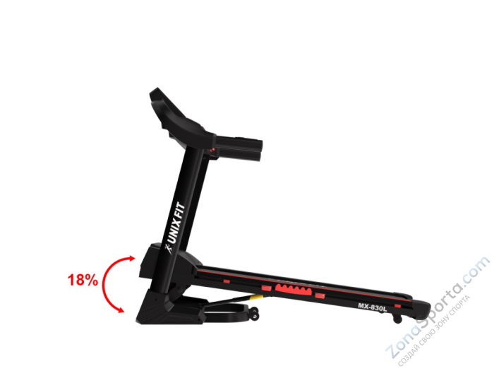 Беговая дорожка Unix Fit MX-830L Беговая дорожка Unix Fit MX-830L