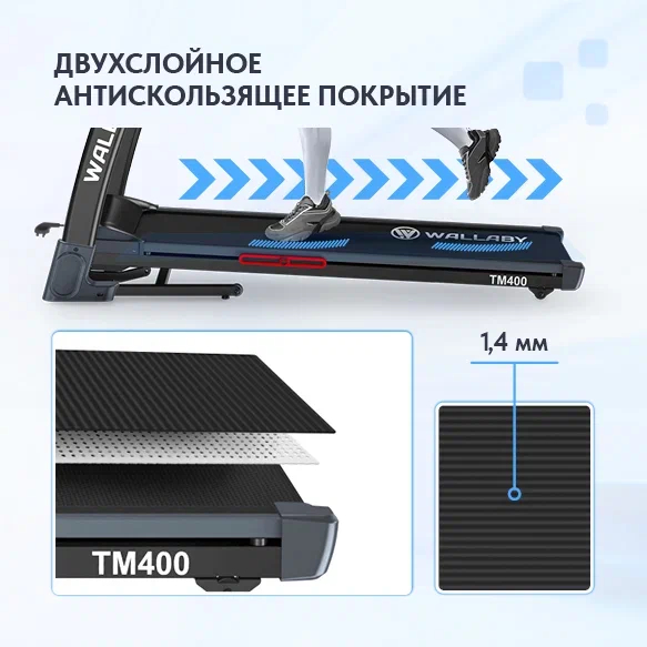 Беговая дорожка Wallaby TM400 Беговая дорожка Wallaby TM400
